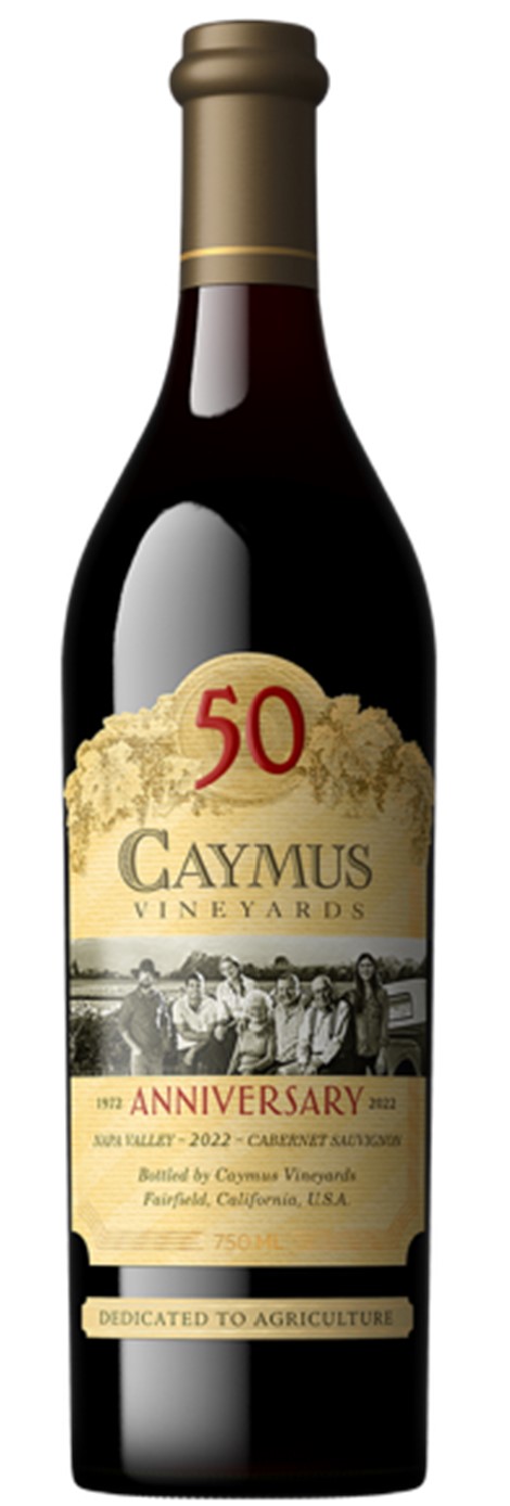 Caymus – Cabernet Sauvignon 2022 50. Jubiläumsjahrgang / 50th Anniversary
