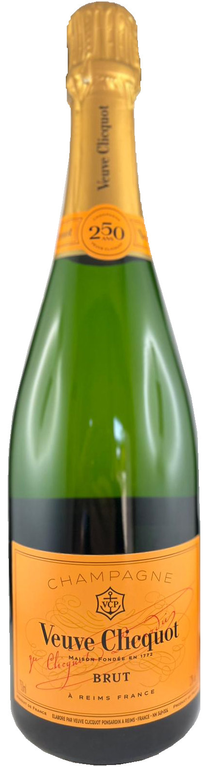 Veuve Clicquot Brut Champagner 0,75l in Geschenkpackung (Yellow Box)