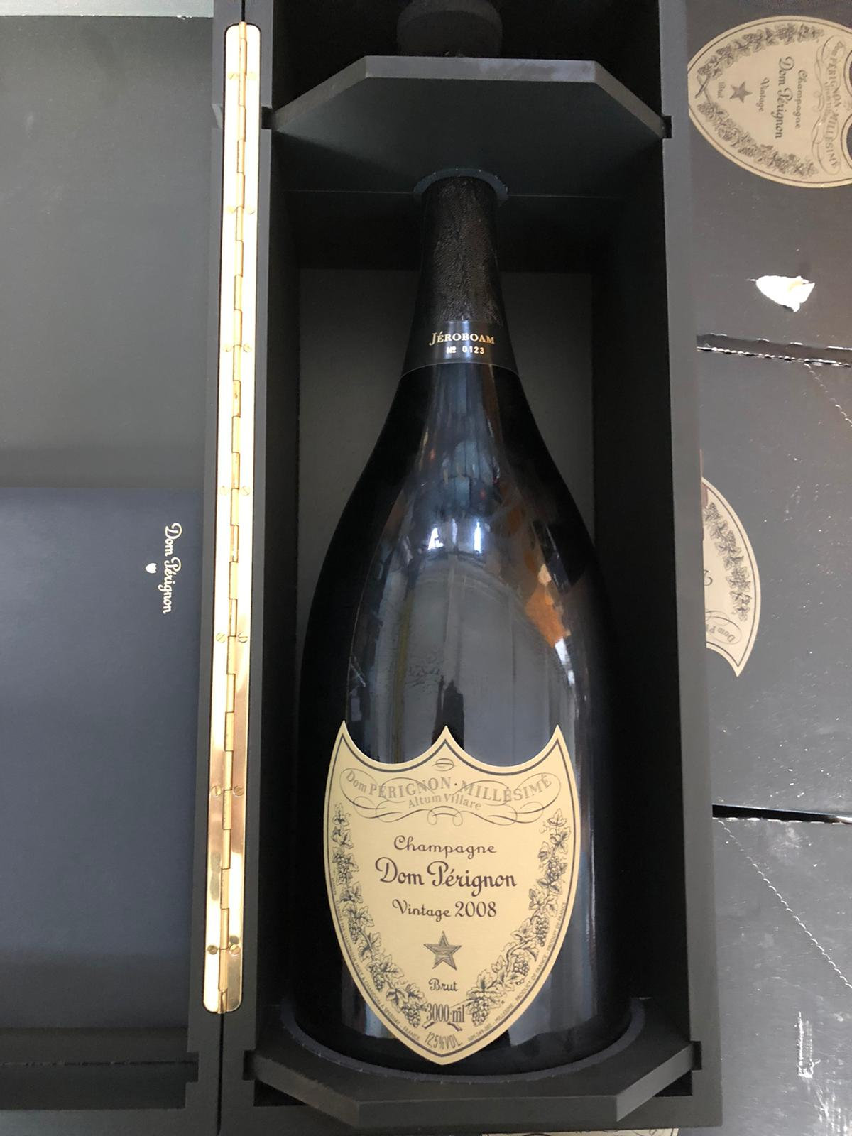 3l Dom Perignon Vintage 2008 Jéroboam in Holzkiste