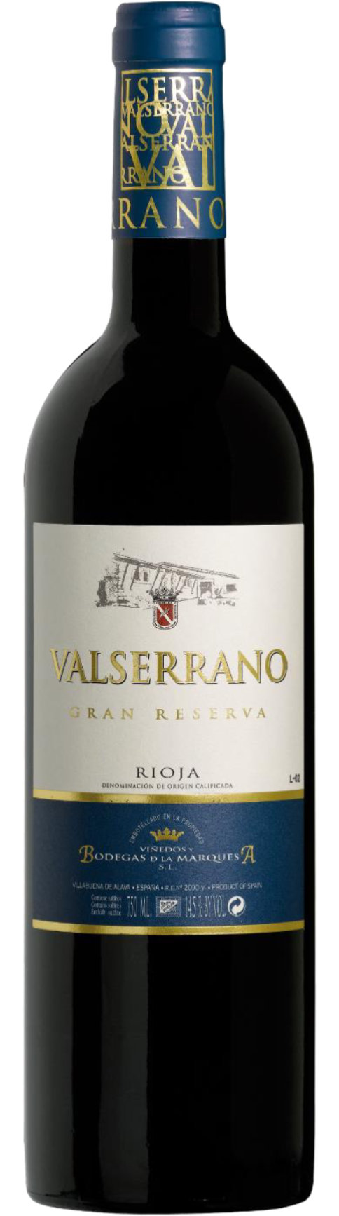 Valserrano-Gran-Reserva-2015 Valserrano Gran Reserva 2016 Rotwein