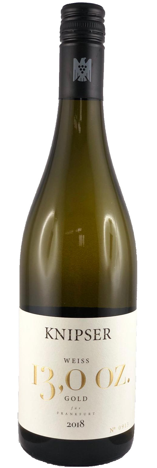 Knipser-13oz-bottle Knipser Weissgold 2023 - Weiss-Gold für Frankfurt