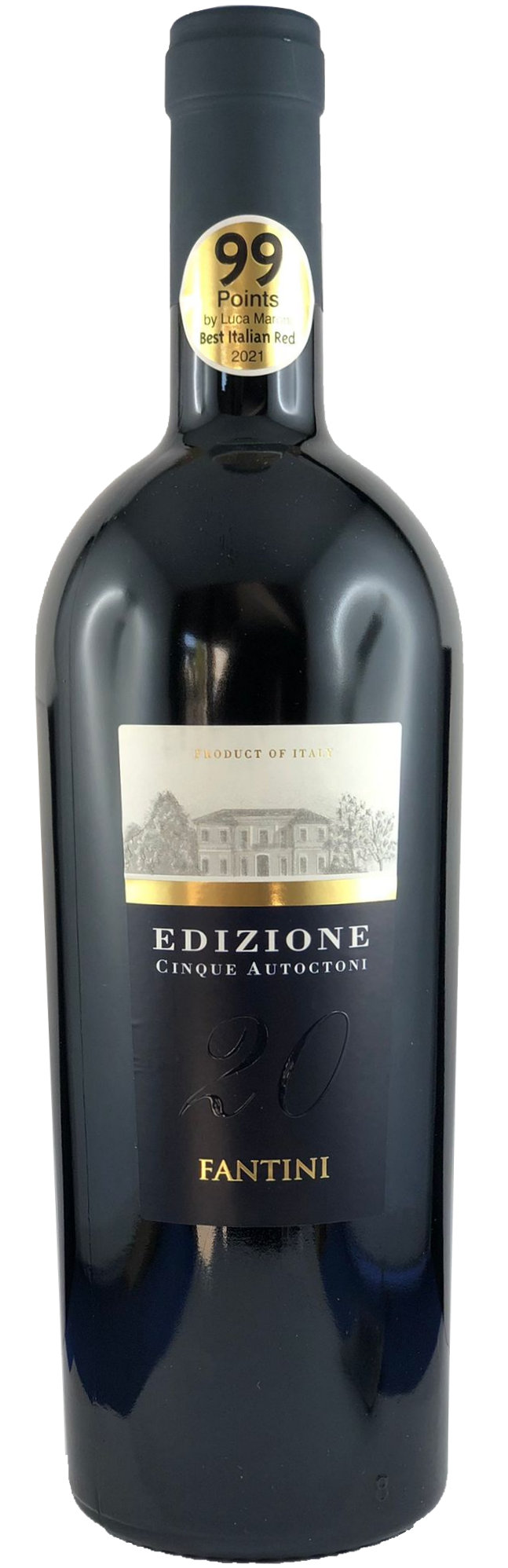 Fantini-Cinque-bottle Edizione Cinque Autoctoni VdT Rosso 2020 - Fantini