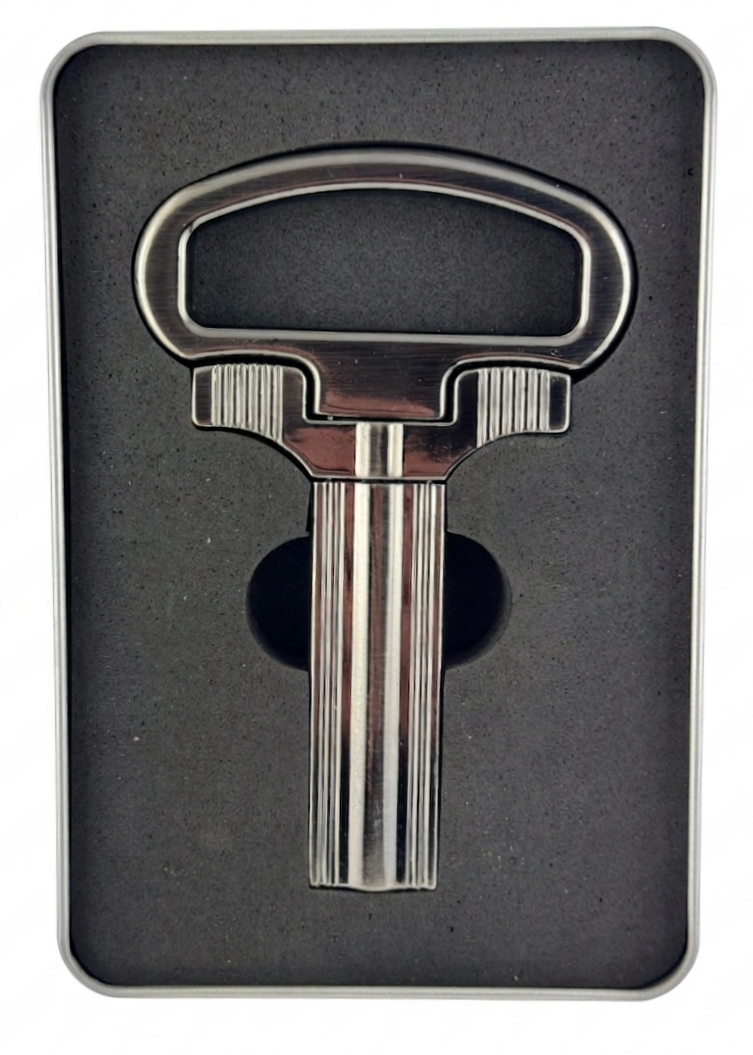 Durand-Kopie Korkenzieher für alte Korken in Blechdose