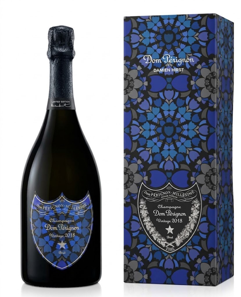 Champagne Dom Pérignon Brut Damien Hirst Limited Edition 2018