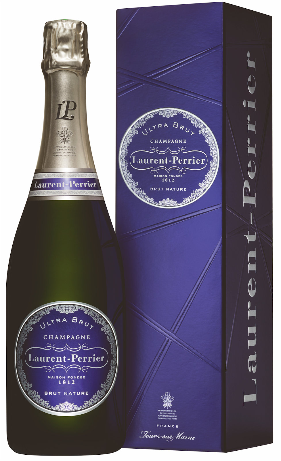 ULTRA-BRUT-Bouteille-avec-etui Laurent-Perrier Ultra Brut Champagner mit Geschenkpackung