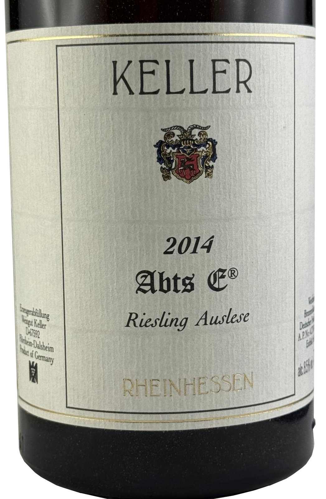 2014-Keller-Abts-E-Auslese-label