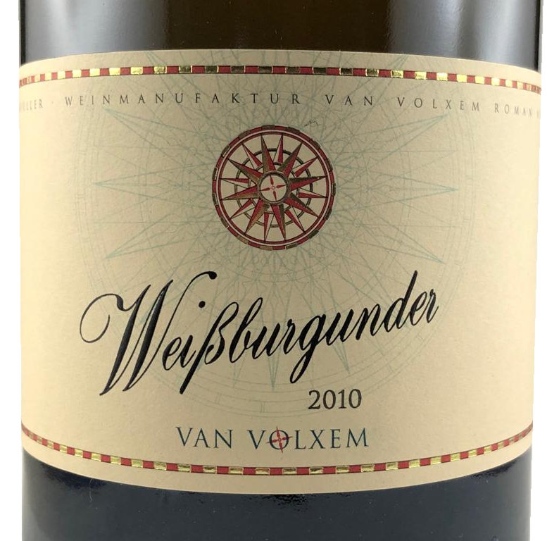 Van_Volxem_Weissburgunder_2010_label Van Volxem Weissburgunder 2010