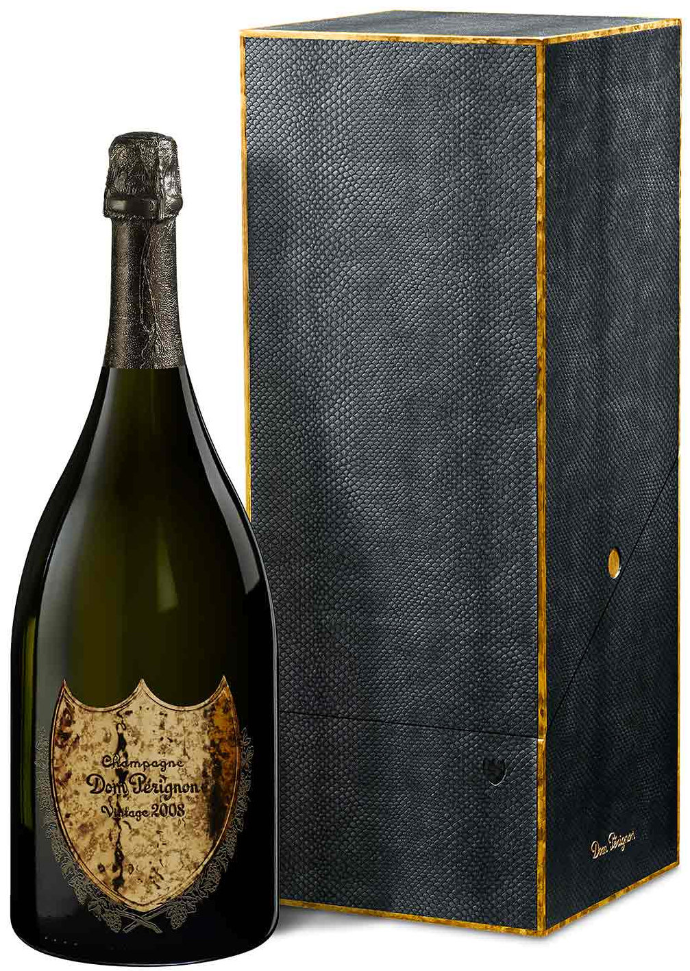 1,5l Dom Perignon Lenny Kravitz Limited Edition 2008 Candelabra Magnum in Geschenkpackung