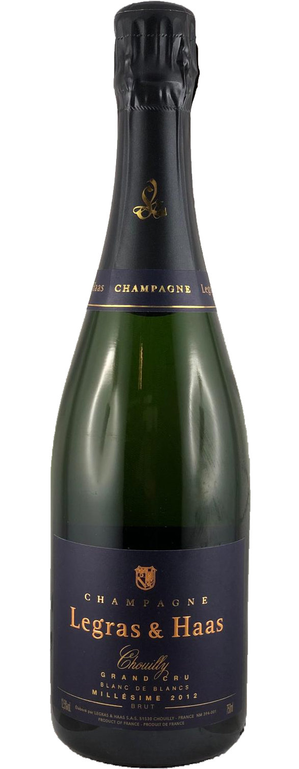 1,5l Legras & Haas Blanc de Blancs Millesimé 2015 Grand Cru MAGNUM, Jahrgangs-Champagner