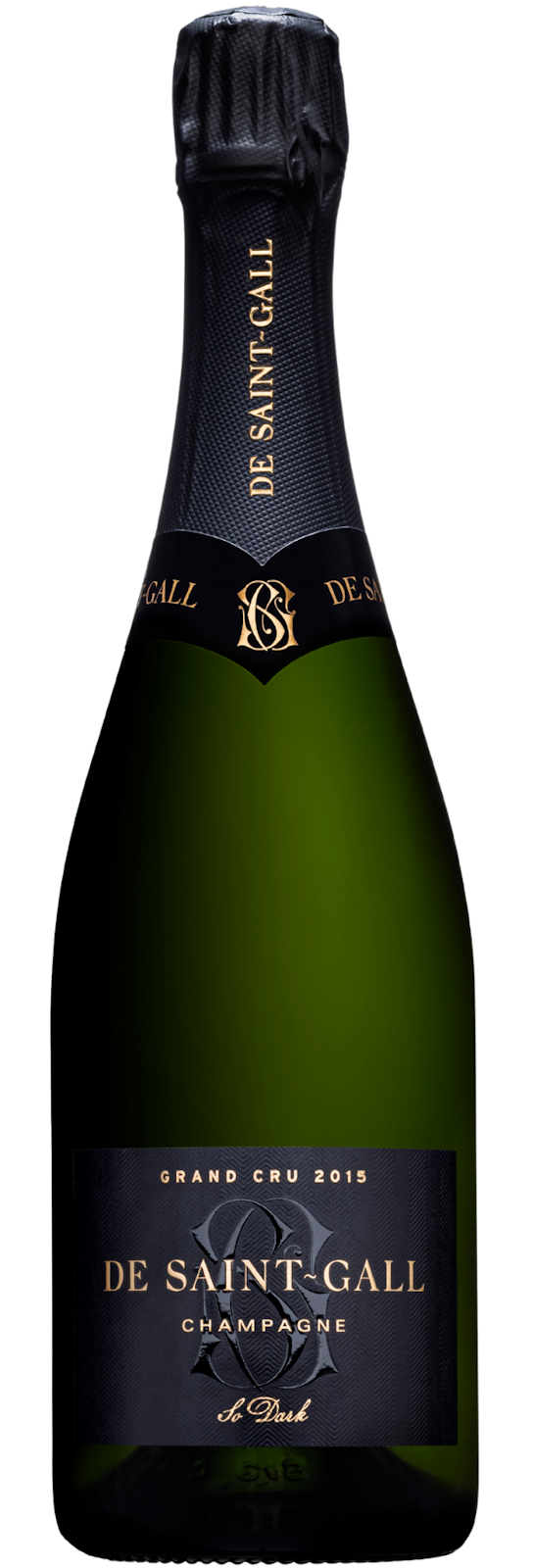 De Saint-Gall SO DARK Millésime Brut Grand Cru Vintage 2015, Champagner