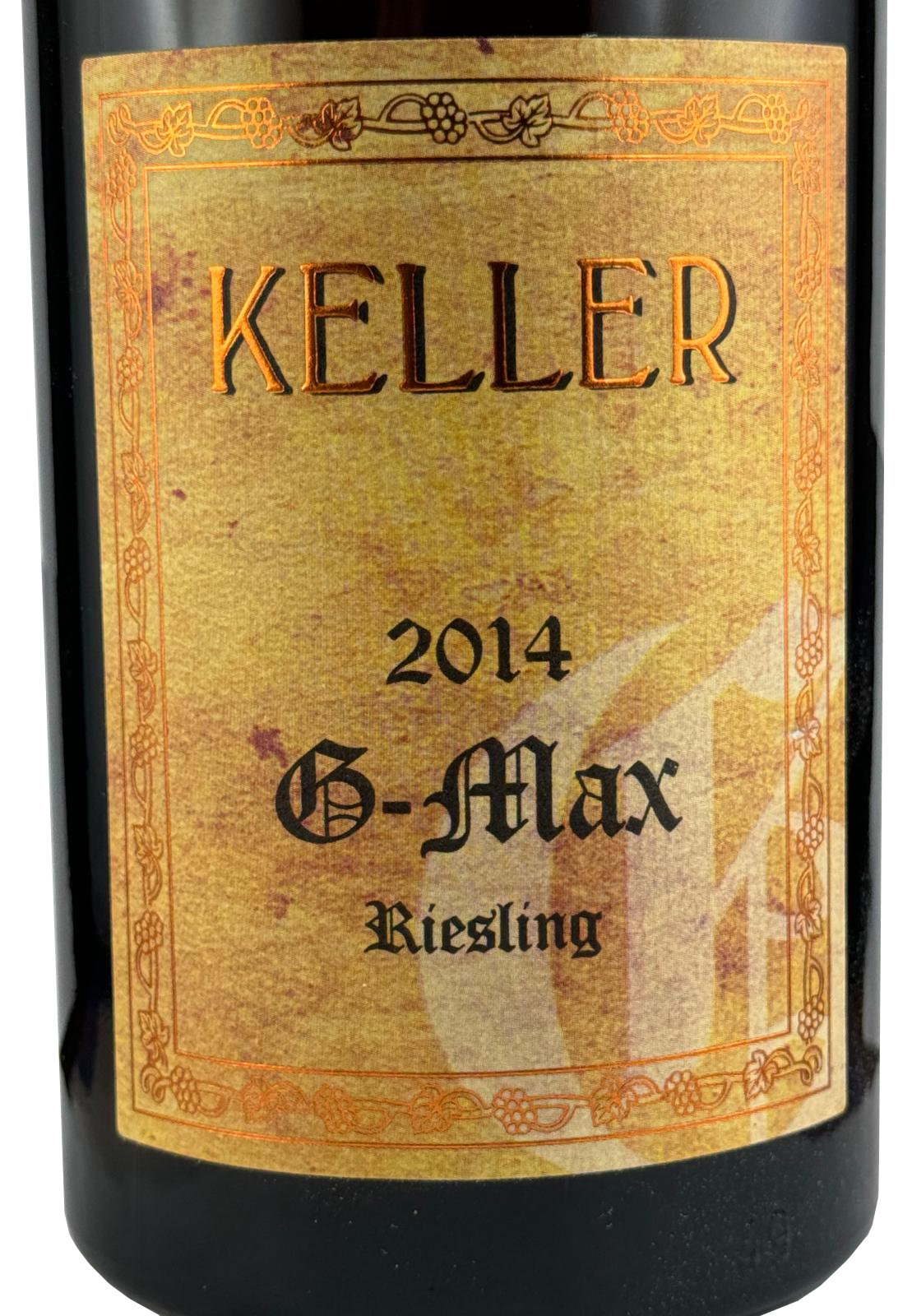 Keller-2014-G-Max-Riesling-label
