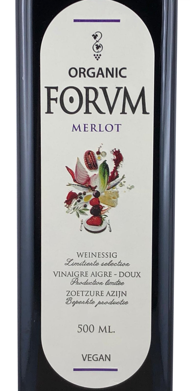 Forum-Merlot-Essig-label
