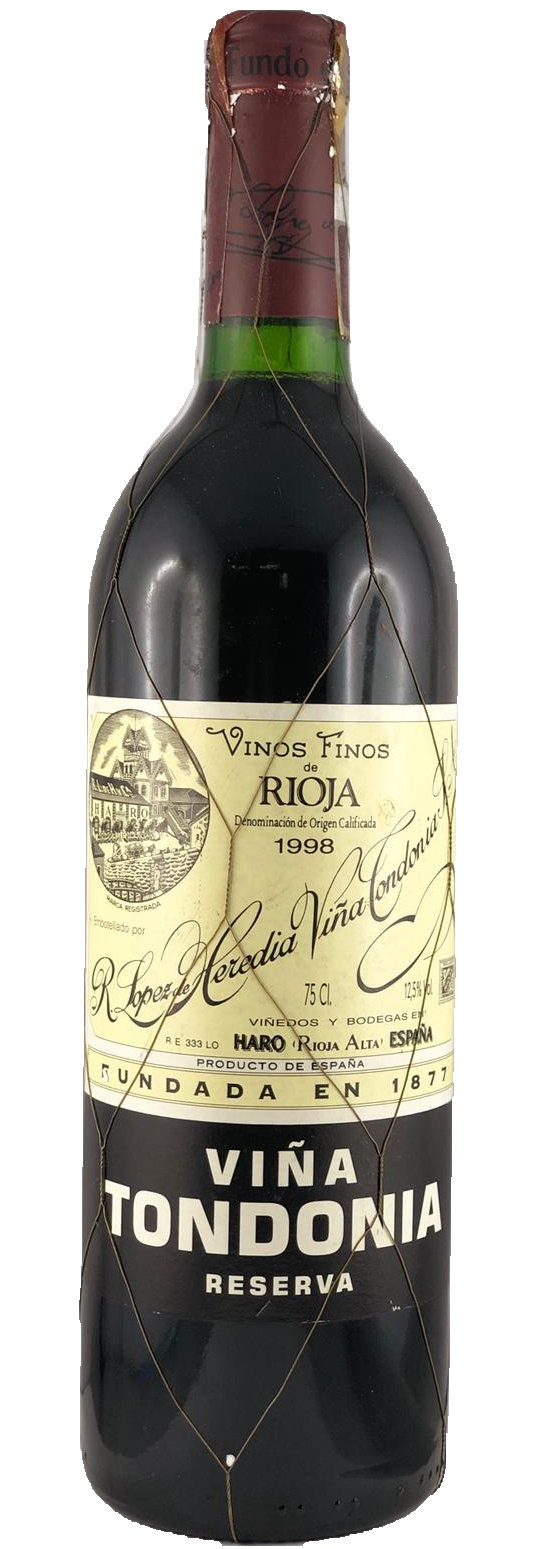 Tondonia-1998-bottle Viña Tondonia Reserva 1998 (Rotwein)