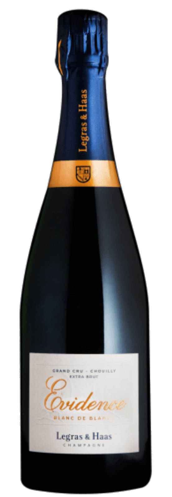 1,5l Legras & Haas L'Evidence Grand Cru Extra Brut, Blanc de Blancs Magnum Champagner