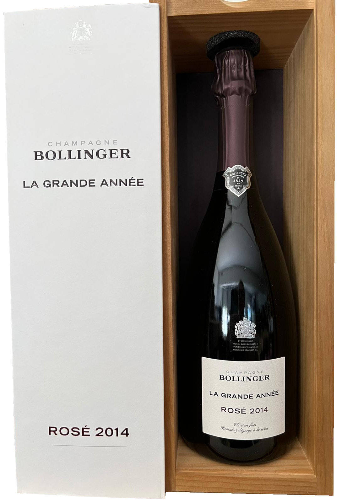 Bollinger-Rose-2014-in-case Bollinger La Grande Année 2014 Rosé Champagner in Geschenkverpackung