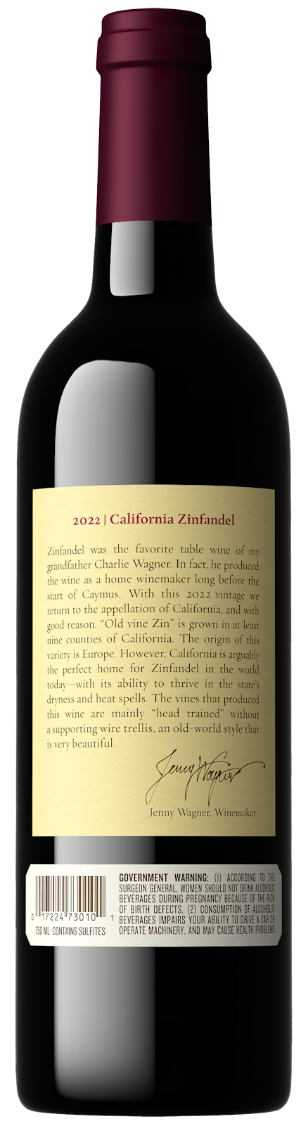 Caymus Zinfandel California 2022 (Rotwein)