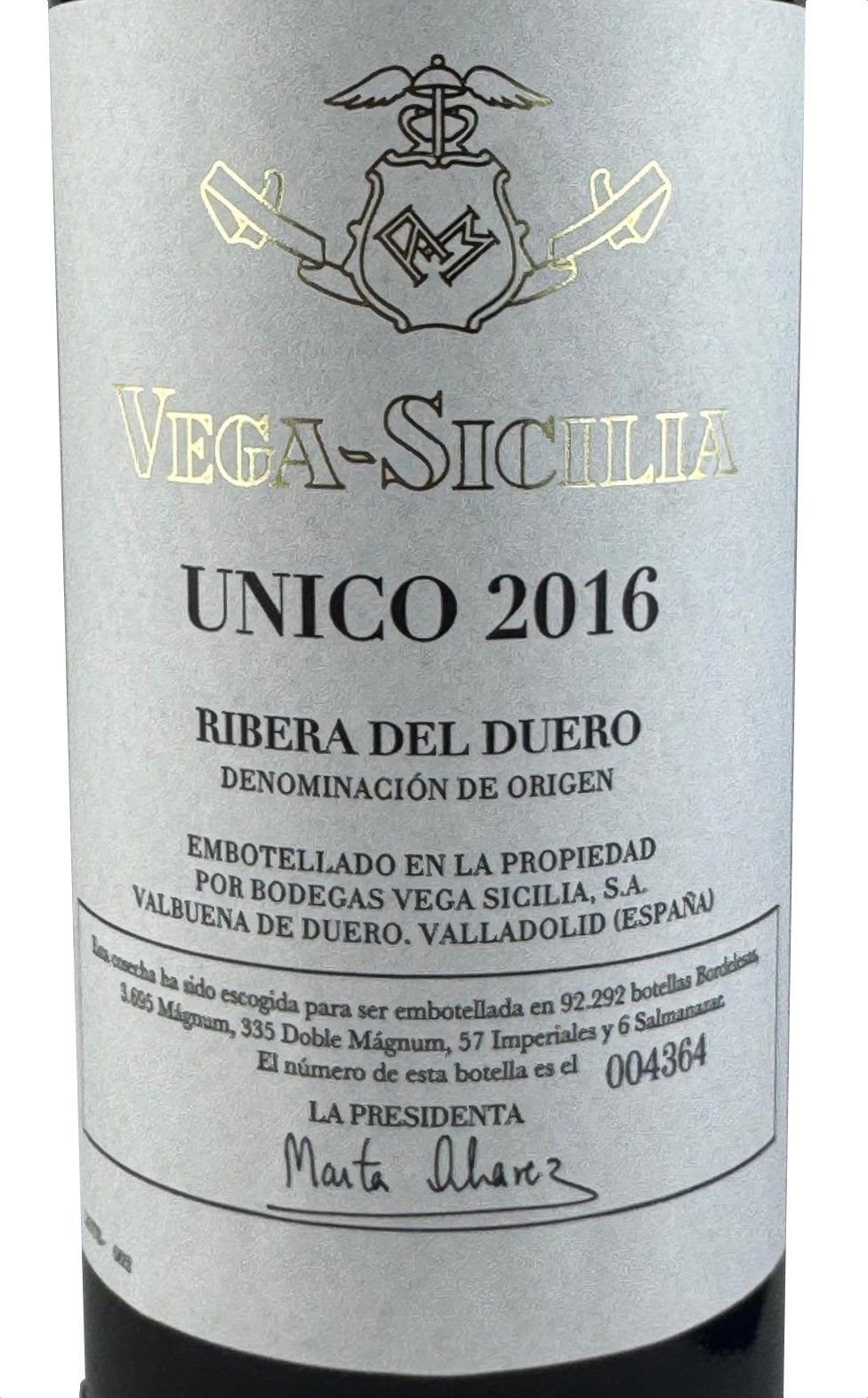 Vega Sicilia Unico 2016 (Rotwein)