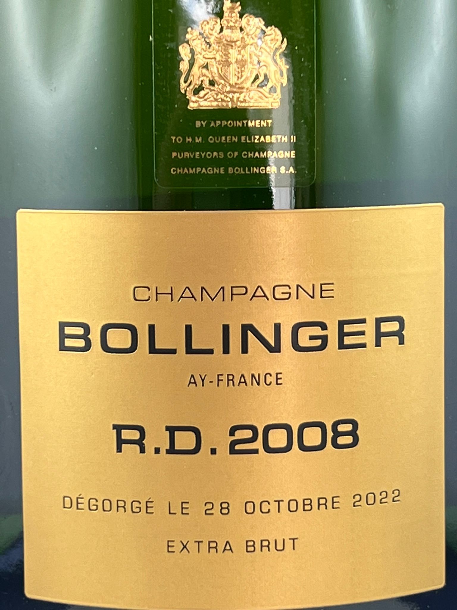Bollinger-RD-2008-label