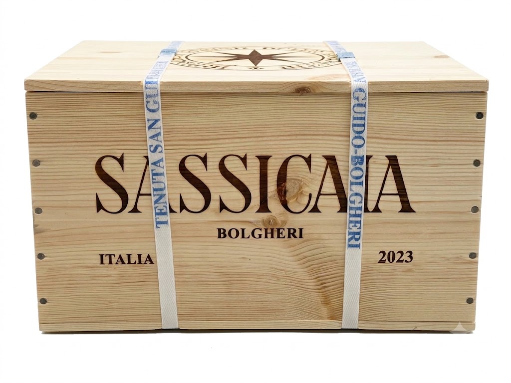 Sassicaia Bolgheri Sassicaia DOC 2023 - 6er Original-Holzkiste