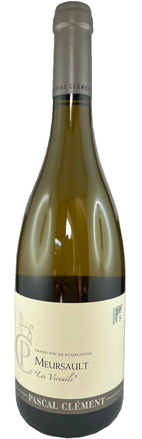 Pascal Clement - Meursault - Les Vireuils - Recolte 2018 - Grand Vin de Bourgogne