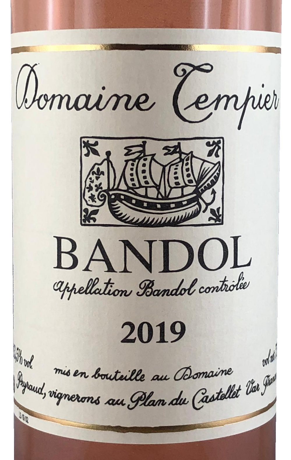 Bandol-Rose-2019-label