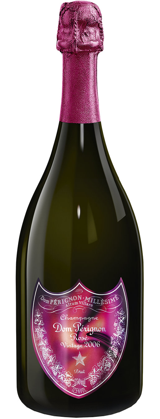 Dom Perignon Rosé Vintage 2006 Lady Gaga Edition 21 - Rosé-Champagner ohne Geschenkkarton