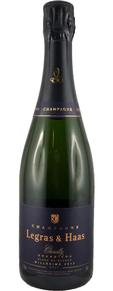 Legras & Haas Blanc de Blancs Millesimé 2015 Grand Cru, Champagner