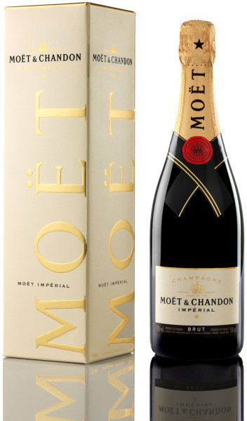 Moet & Chandon Brut Imperial Champagner in Geschenkverpackung