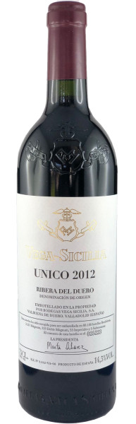 Vega Sicilia Unico 2012 (Rotwein)