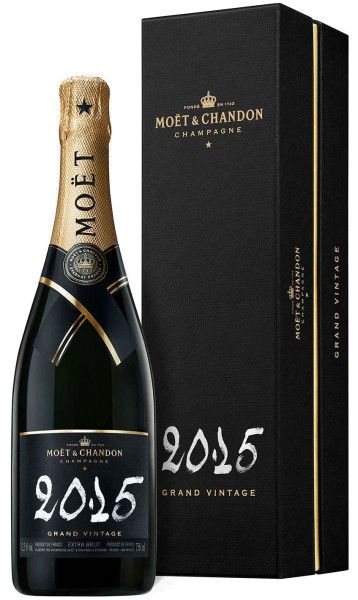 Moet & Chandon Grand Vintage 2015 - Champagner in Geschenkverpackung