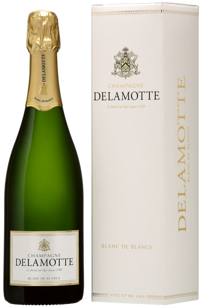 Champagne Delamotte Blanc de Blancs mit Geschenkpackung (Champagner)