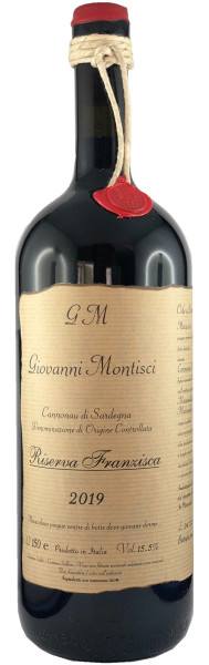 1,5l Barrosu Riserva Franzisca 2019 Cannonau Magnum, Giovanni Montisci, Italien