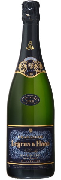 1,5l Legras & Haas Blanc de Blancs Millesime Grand Cru Magnum 2012 Champagner