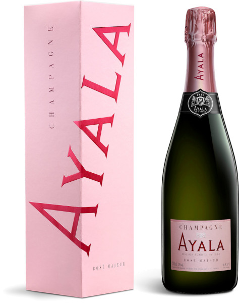 Ayala Rosé Majeur Champagner in Geschenkverpackung