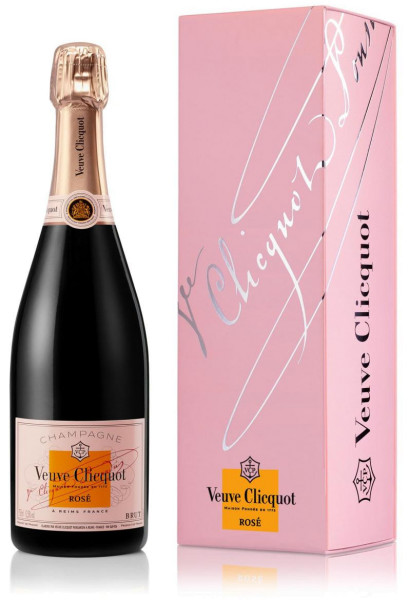 Veuve Clicquot Rosé-Champagner Brut 0,75l im Geschenkkarton