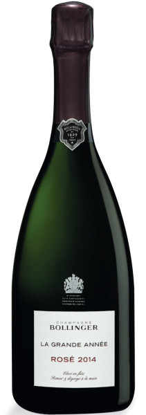 Bollinger La Grande Année 2014 Rosé Champagner