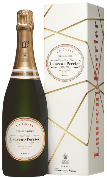 Laurent-Perrier La Cuvée Champagner brut mit Geschenkpackung