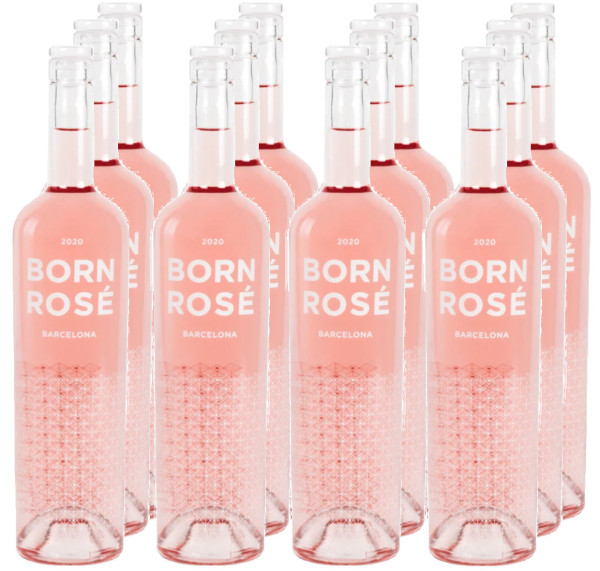12 Flaschen BORN ROSÉ 2021 still wine (11+1 Angebot)