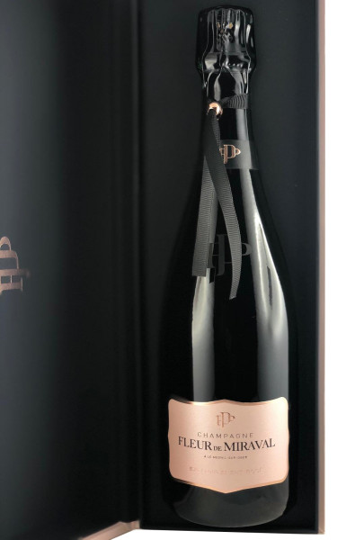 Champagne Fleur de Miraval Exclusivement Rosé Brut in Geschenkverpackung